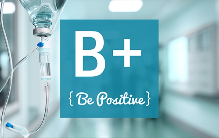 Logo B Positive, nieuw programma op TV PLUS